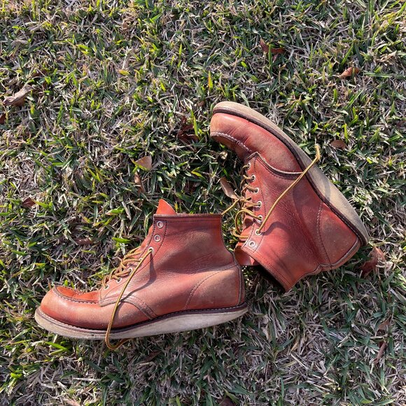 Red Wing 8131 Brown Leather Moc Toe - Picture 1 of 16